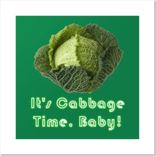 Cabbage Time Posters and Art